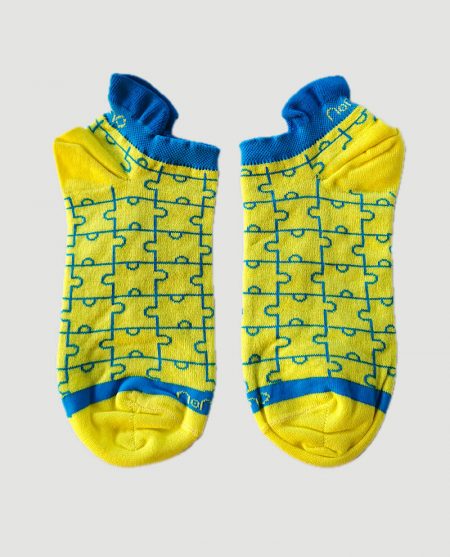 Calzini corti Puzzle Fr cotone